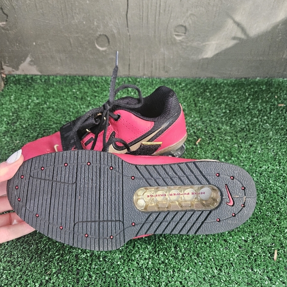 Nike Romaleos 2 Varsity Red Metallic Gold - Picture 7 of 9